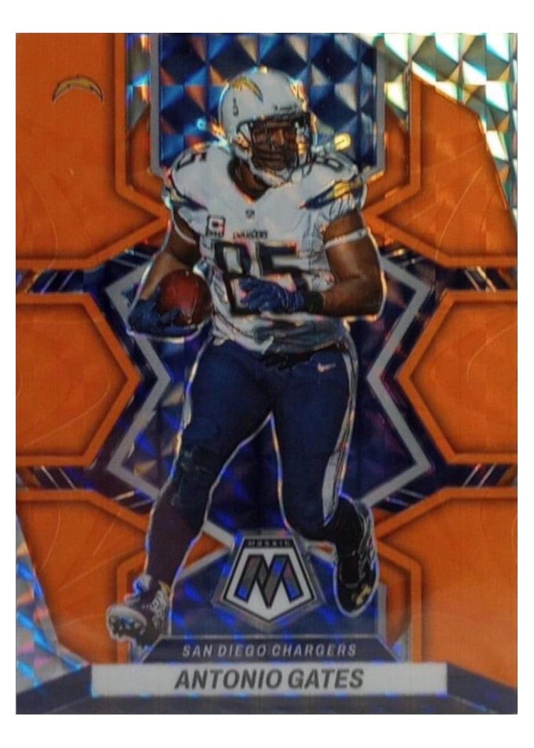 2022 Panini Mosaic Base Set Antonio Gates #107 card