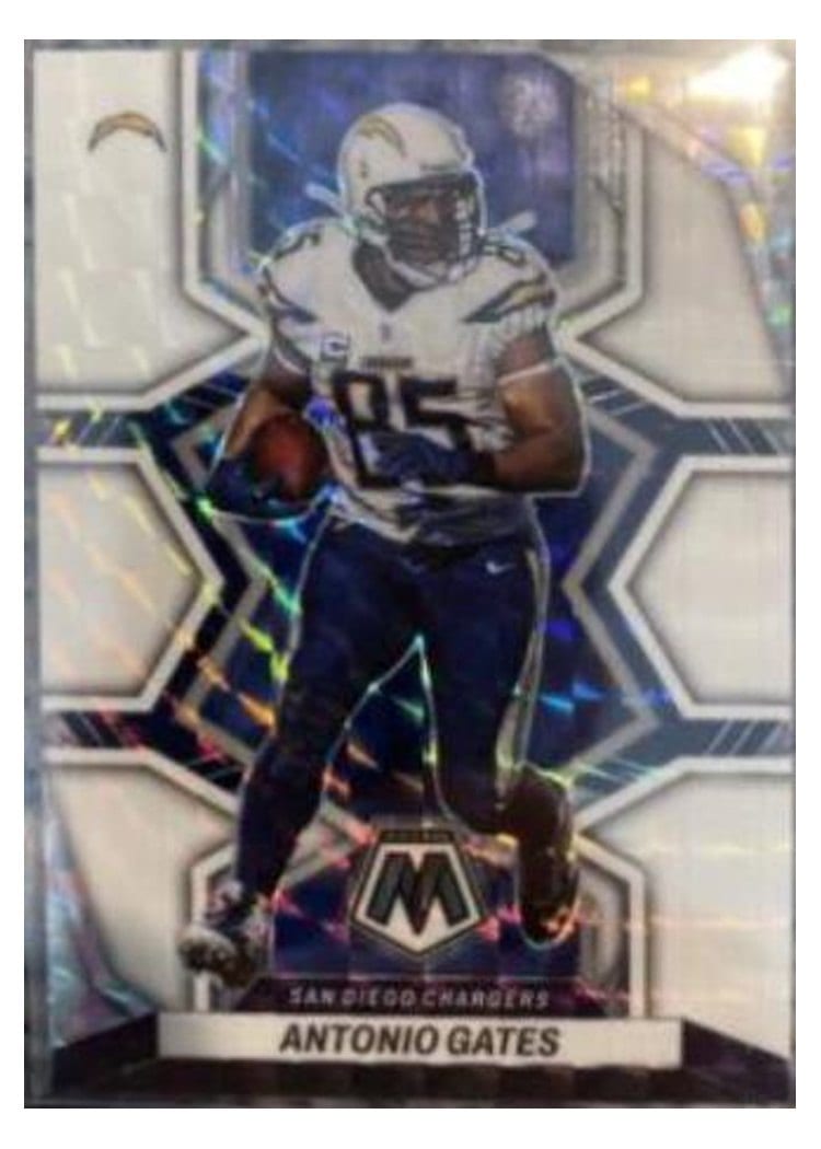 2022 Panini Mosaic Base Set Antonio Gates #107 card