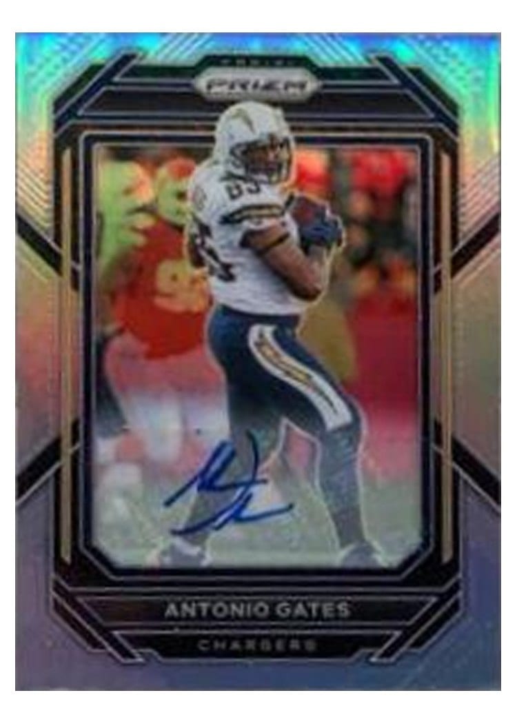 2022 Panini Prizm Base Set Antonio Gates #158 card