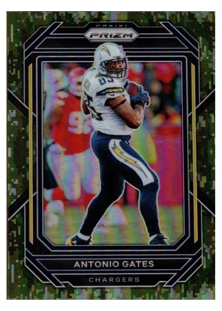 2022 Panini Prizm Base Set Antonio Gates #158 card