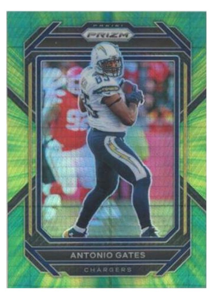 2022 Panini Prizm Base Set Antonio Gates #158 card