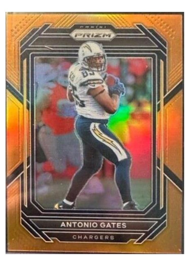 2022 Panini Prizm Base Set Antonio Gates #158 card