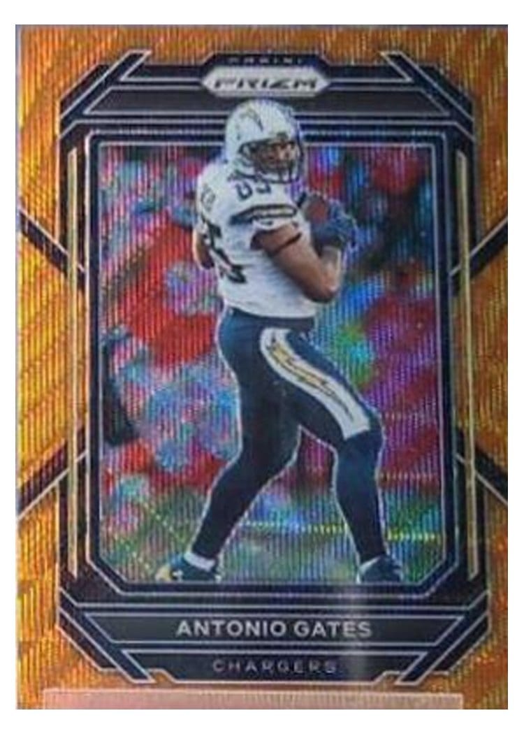 2022 Panini Prizm Base Set Antonio Gates #158 card