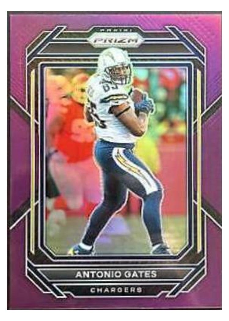 2022 Panini Prizm Base Set Antonio Gates #158 card