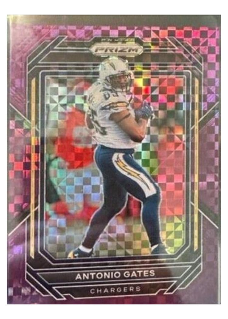 2022 Panini Prizm Base Set Antonio Gates #158 card