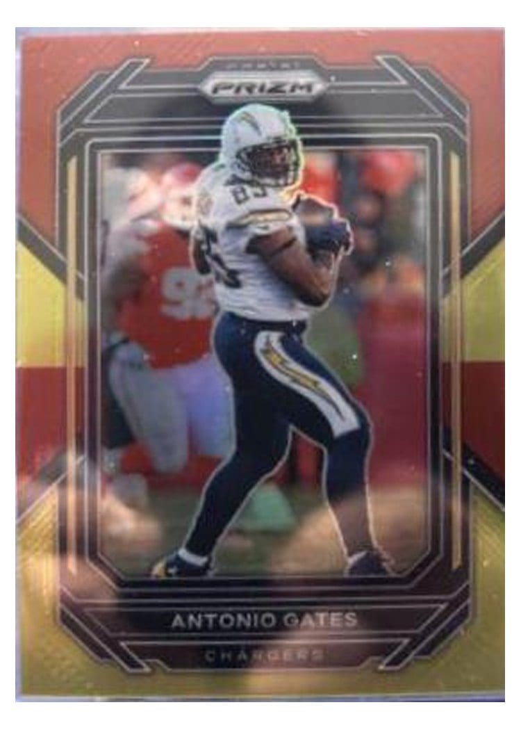 2022 Panini Prizm Base Set Antonio Gates #158 card