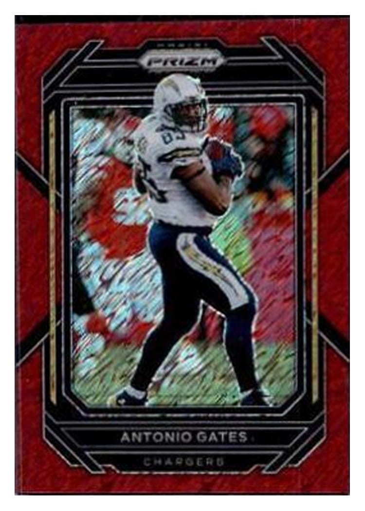 2022 Panini Prizm Base Set Antonio Gates #158 card