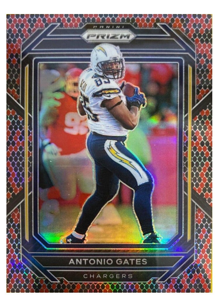 2022 Panini Prizm Base Set Antonio Gates #158 card