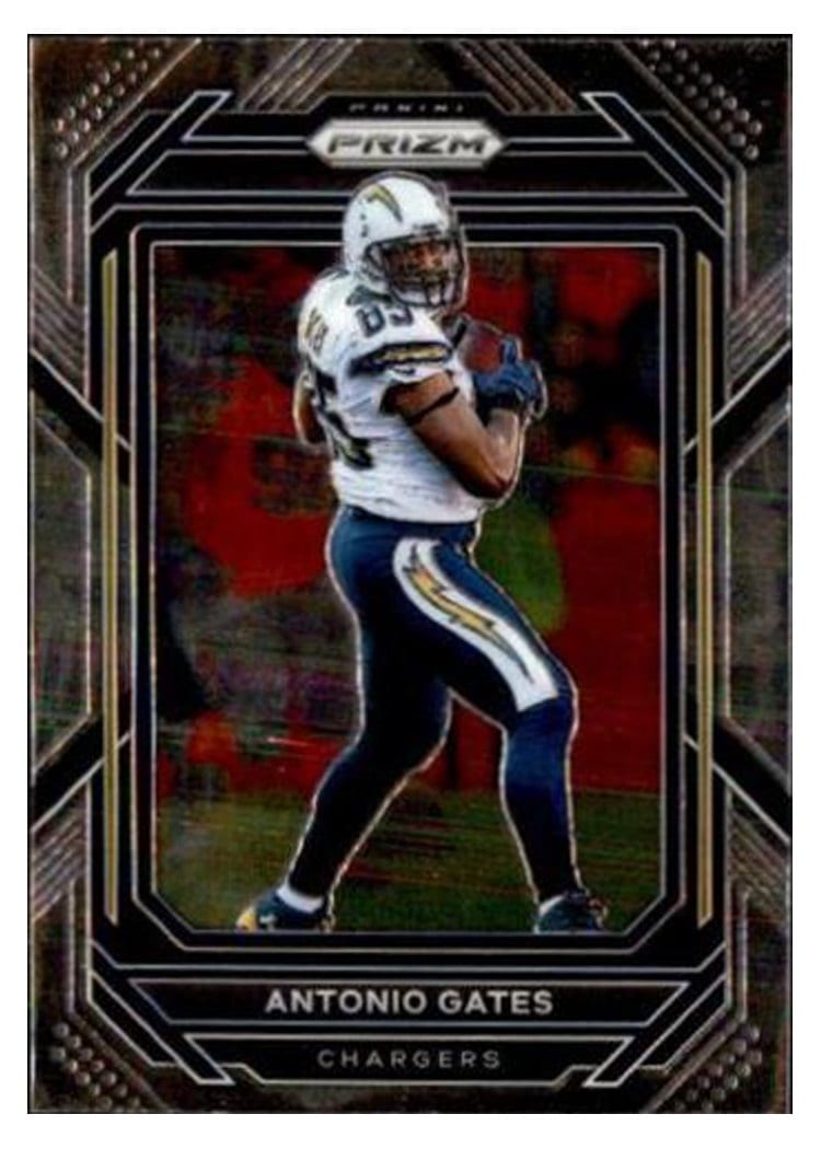 2022 Panini Prizm Base Set Antonio Gates #158 card