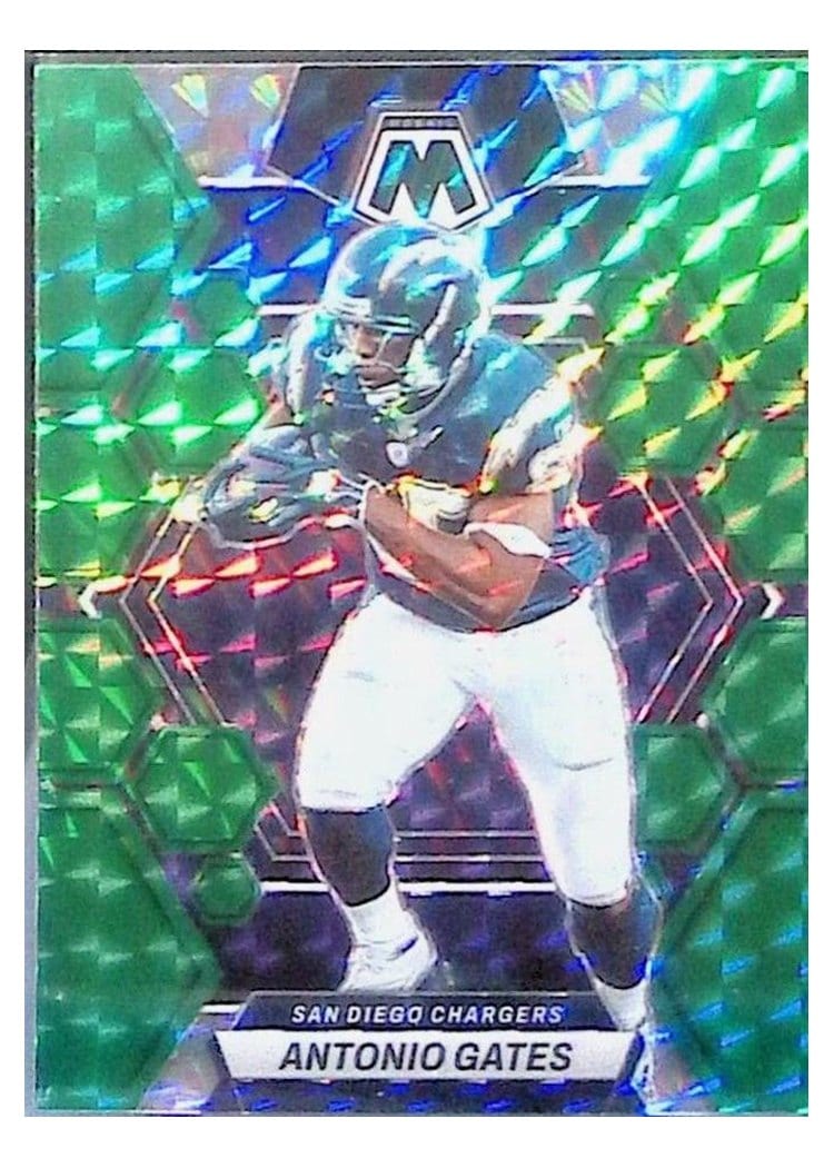 2023 Panini Mosaic Base Set Antonio Gates #135 card