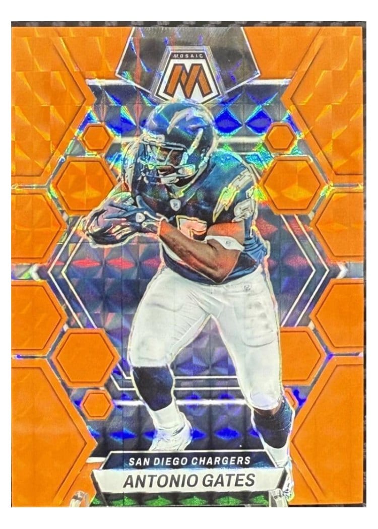 2023 Panini Mosaic Base Set Antonio Gates #135 card