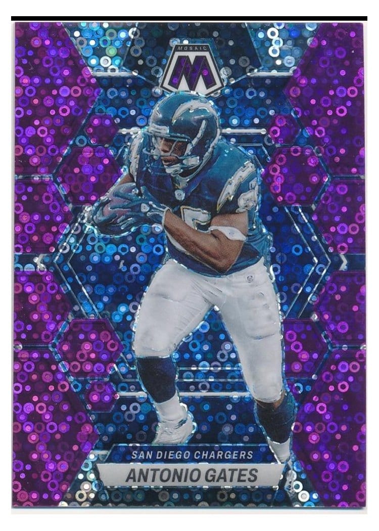 2023 Panini Mosaic Base Set Antonio Gates #135 card