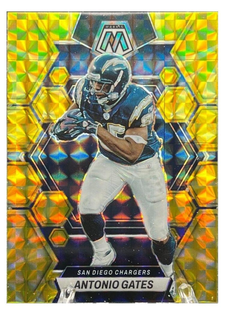 2023 Panini Mosaic Base Set Antonio Gates #135 card
