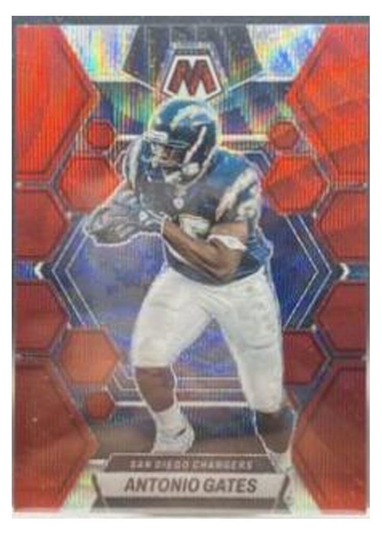 2023 Panini Mosaic Base Set Antonio Gates #135 card