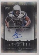 2024 Topps Midnight Stroke of Midnight Autographs Antonio Gates #SMA-AG card