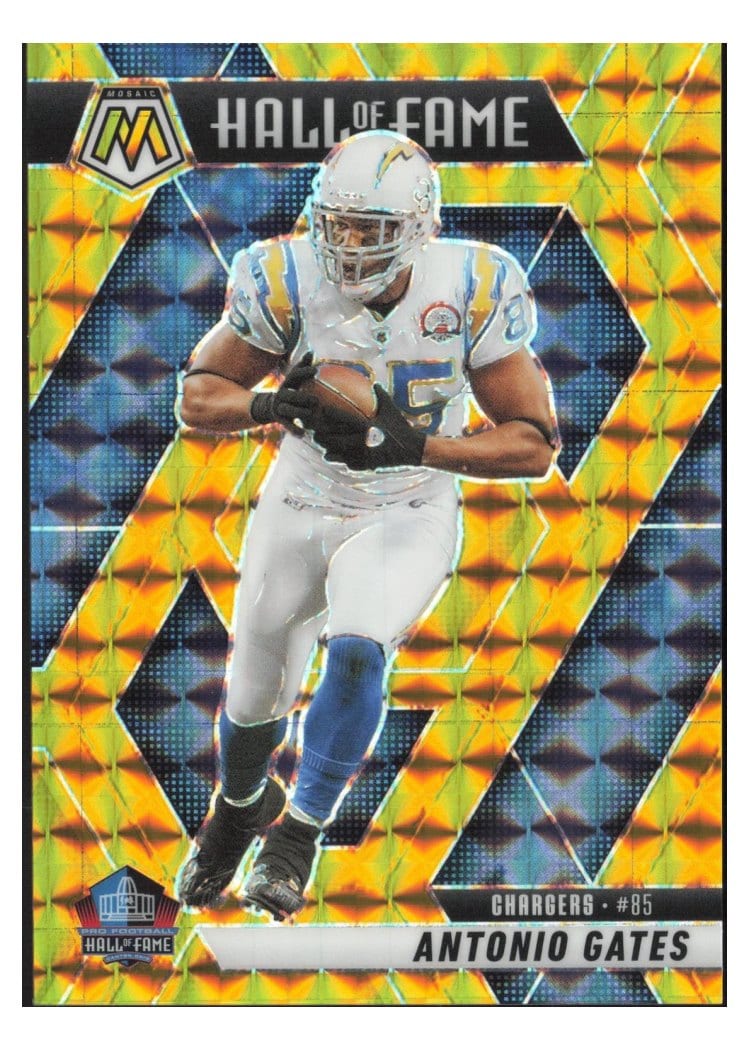 2025 Panini Mosaic Base Set Antonio Gates Gold #292 card