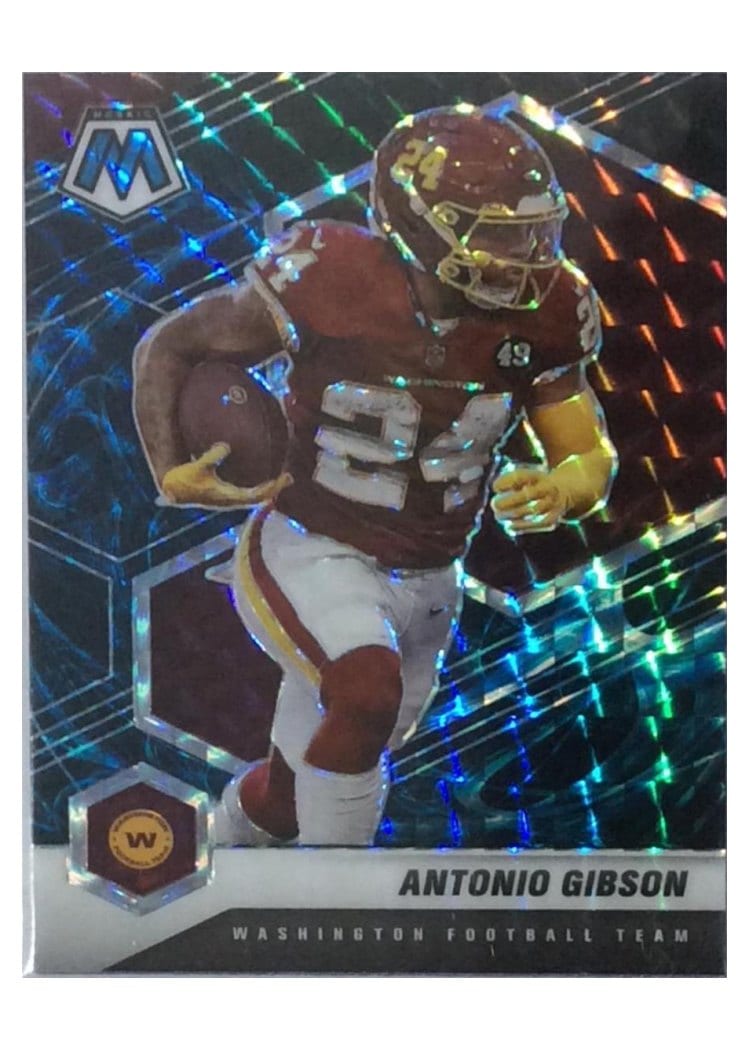 2021 Panini Mosaic Base Set Antonio Gibson #200 card