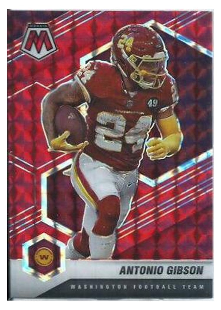 2021 Panini Mosaic Base Set Antonio Gibson #200 card