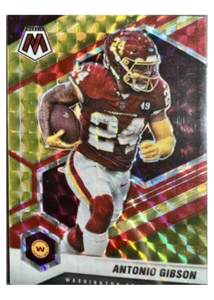 2021 Panini Mosaic Base Set Antonio Gibson #200 card