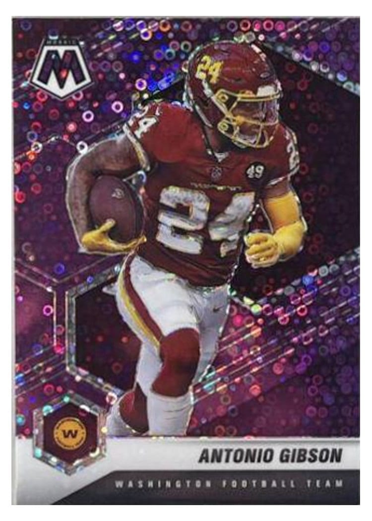 2021 Panini Mosaic Base Set Antonio Gibson #200 card