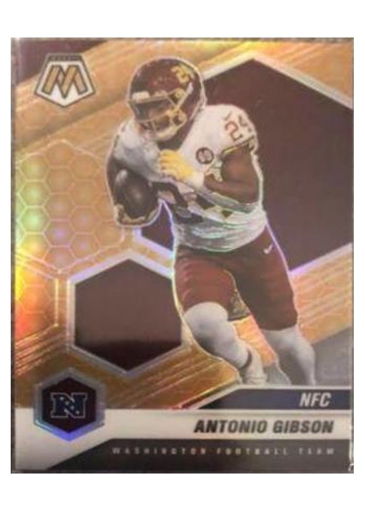 2021 Panini Mosaic Base Set Antonio Gibson #214 card