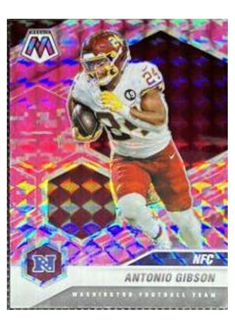 2021 Panini Mosaic Base Set Antonio Gibson #214 card
