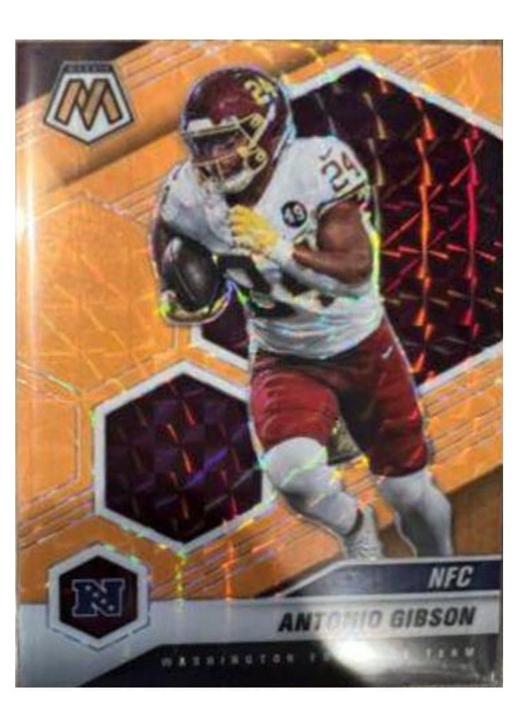 2021 Panini Mosaic Base Set Antonio Gibson #214 card