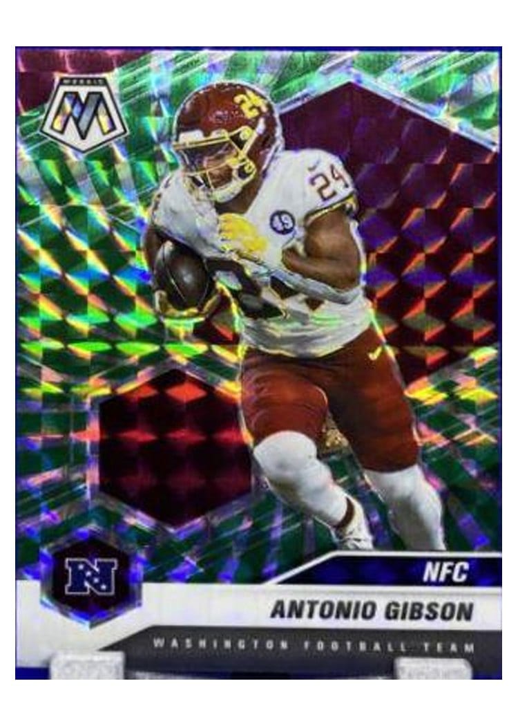 2021 Panini Mosaic Base Set Antonio Gibson #214 card