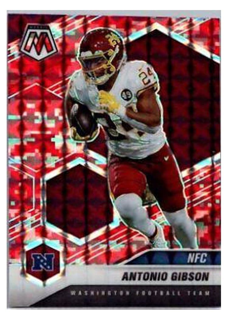 2021 Panini Mosaic Base Set Antonio Gibson #214 card