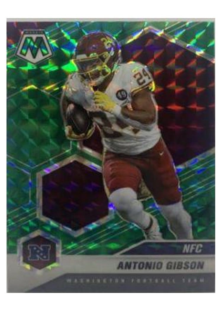 2021 Panini Mosaic Base Set Antonio Gibson #214 card
