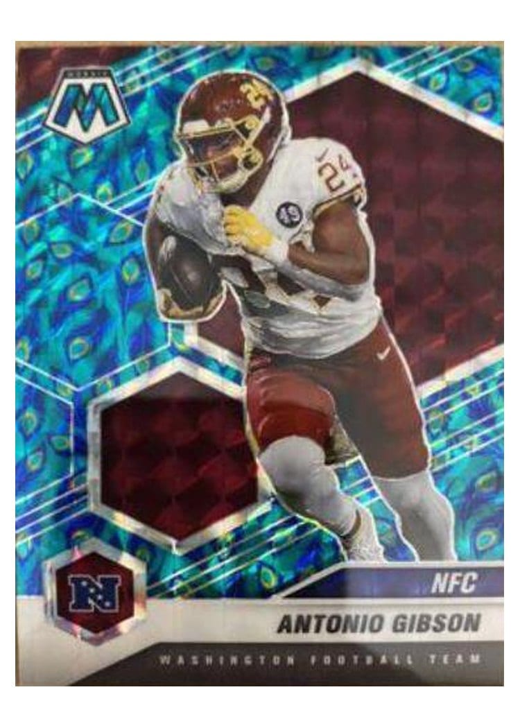 2021 Panini Mosaic Base Set Antonio Gibson #214 card