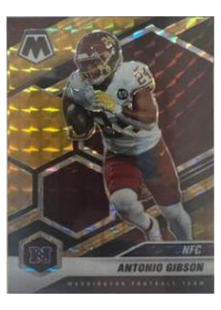 2021 Panini Mosaic Base Set Antonio Gibson #214 card
