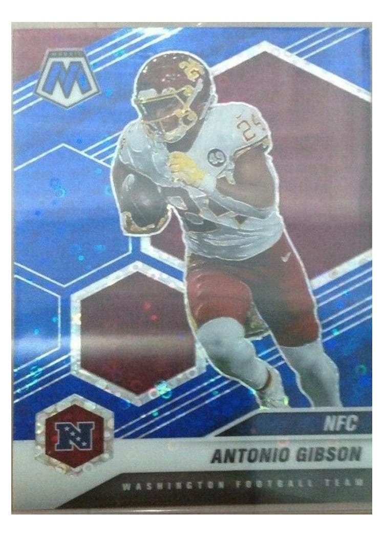 2021 Panini Mosaic Base Set Antonio Gibson #214 card