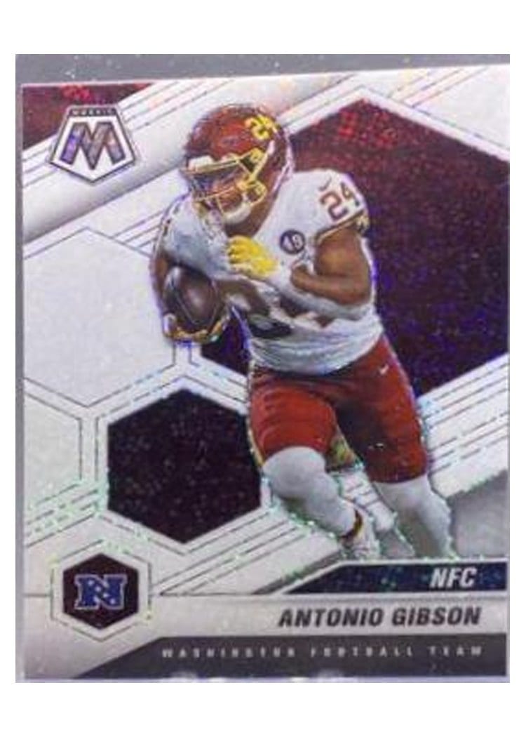 2021 Panini Mosaic Base Set Antonio Gibson #214 card