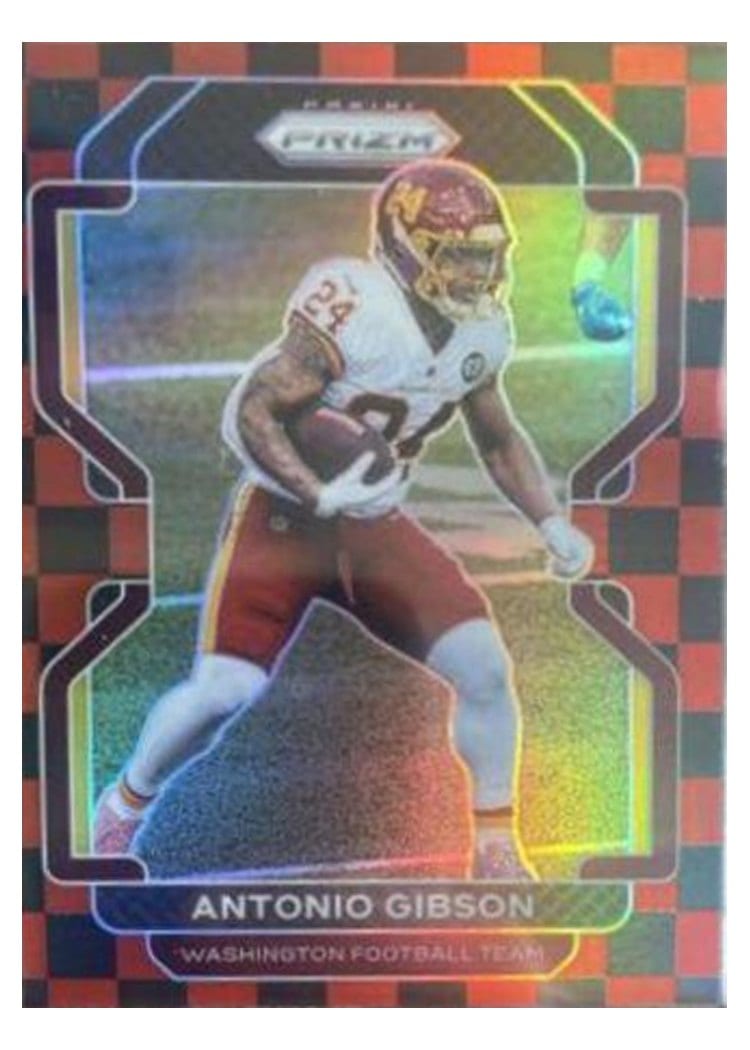 2021 Panini Prizm Base Set Antonio Gibson #212 card
