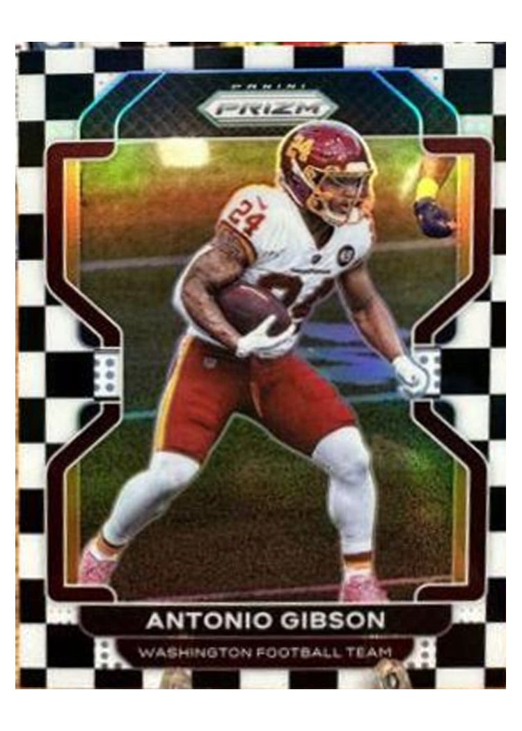 2021 Panini Prizm Base Set Antonio Gibson #212 card