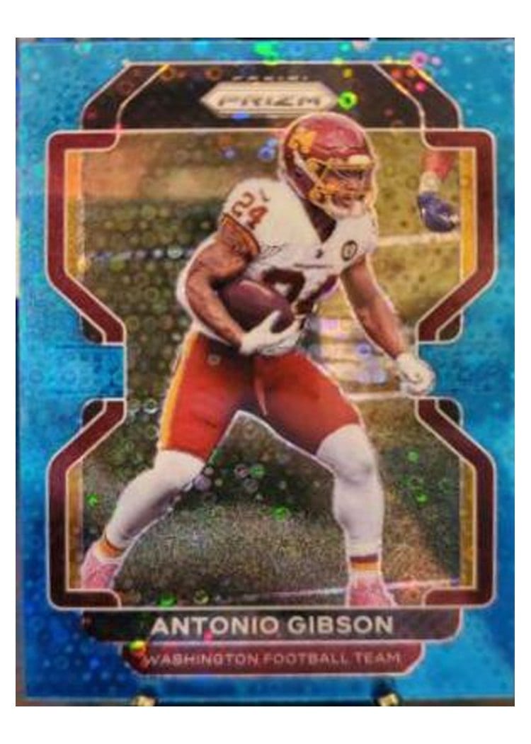 2021 Panini Prizm Base Set Antonio Gibson #212 card
