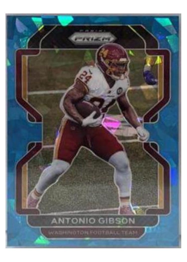 2021 Panini Prizm Base Set Antonio Gibson #212 card