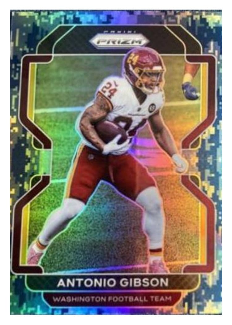 2021 Panini Prizm Base Set Antonio Gibson #212 card