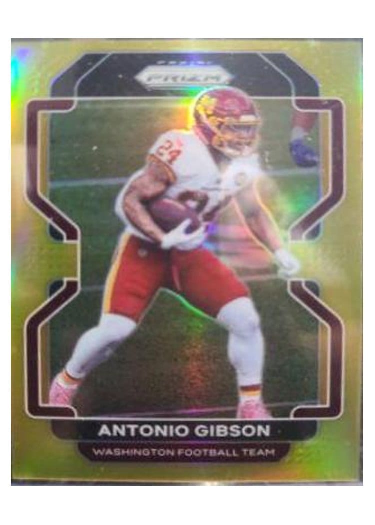 2021 Panini Prizm Base Set Antonio Gibson #212 card