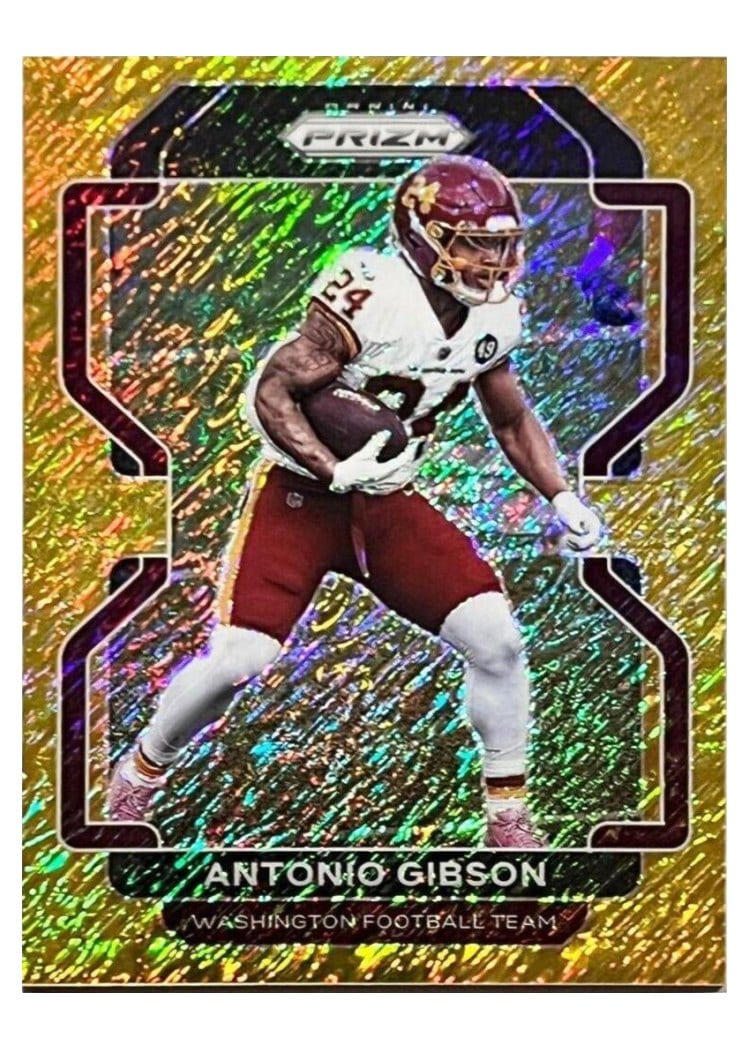 2021 Panini Prizm Base Set Antonio Gibson #212 card