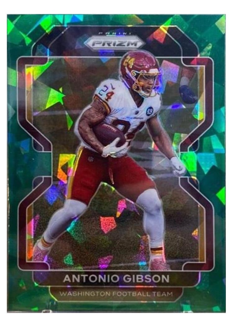 2021 Panini Prizm Base Set Antonio Gibson #212 card