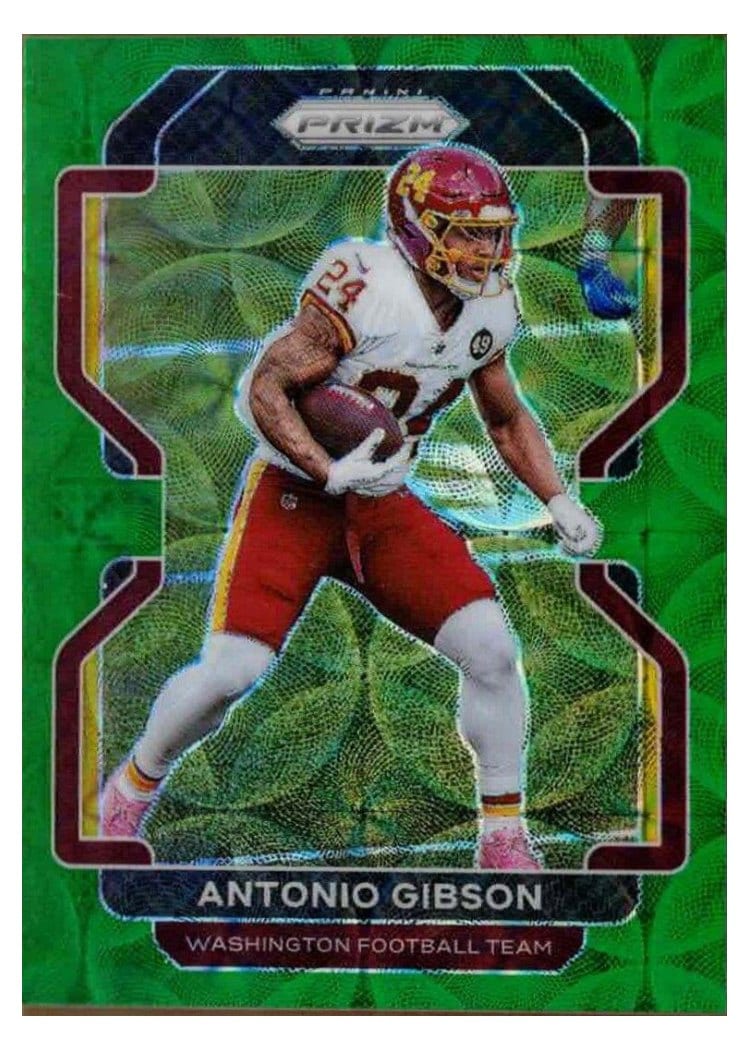 2021 Panini Prizm Base Set Antonio Gibson #212 card