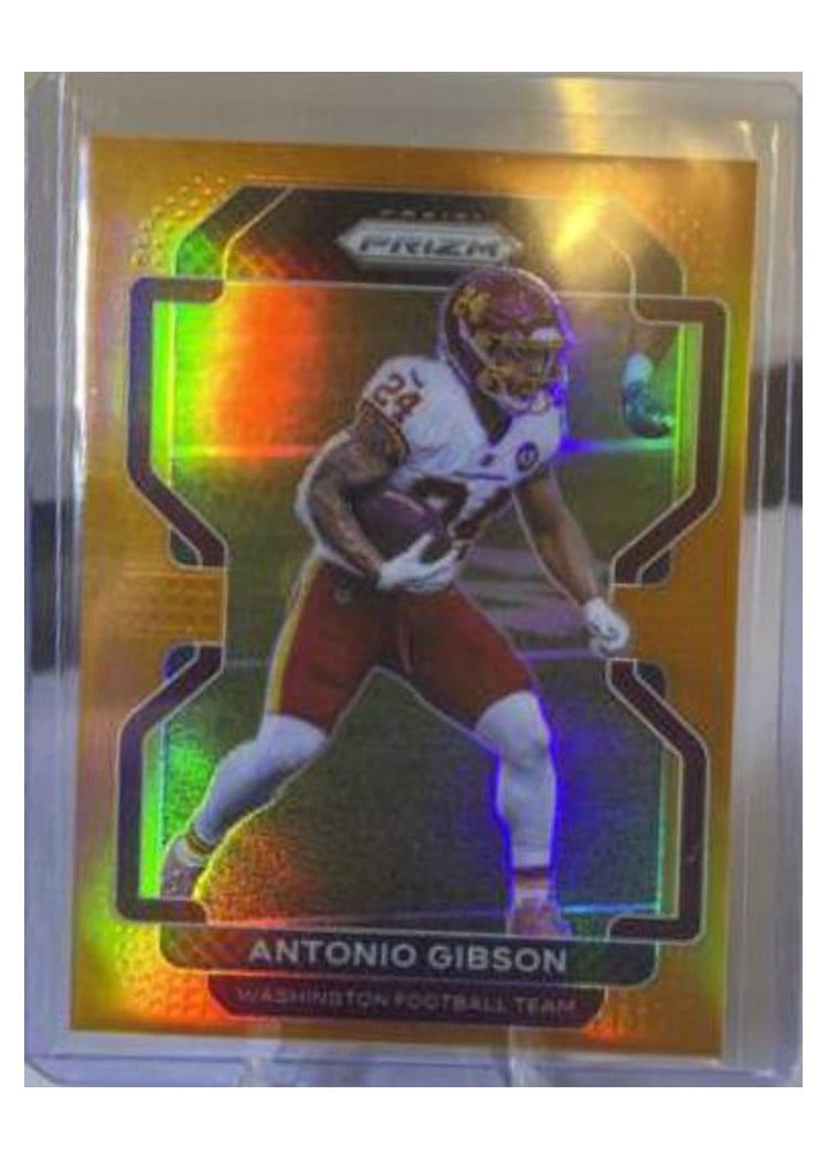 2021 Panini Prizm Base Set Antonio Gibson #212 card