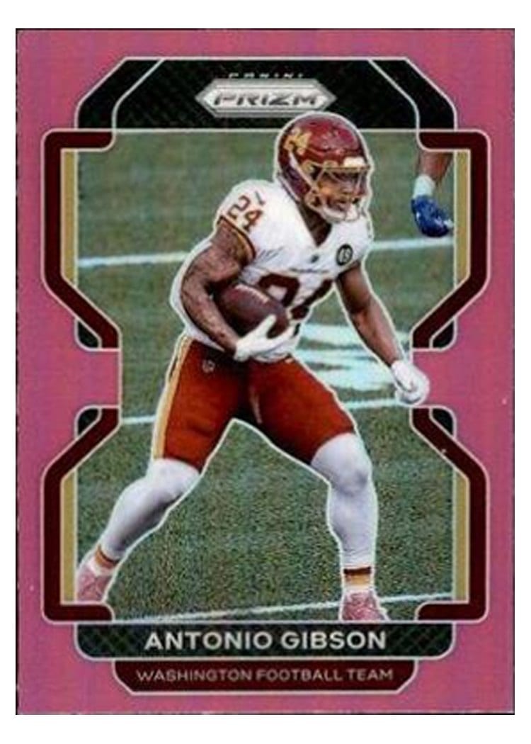 2021 Panini Prizm Base Set Antonio Gibson #212 card