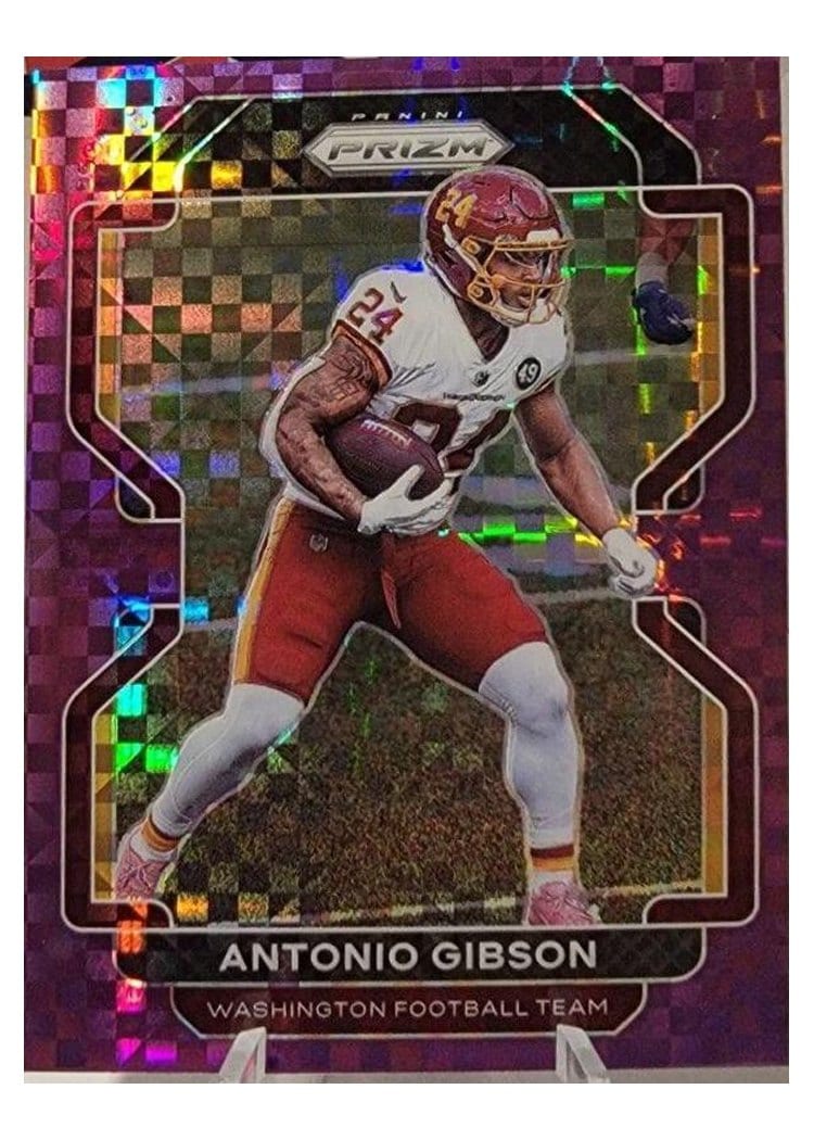2021 Panini Prizm Base Set Antonio Gibson #212 card
