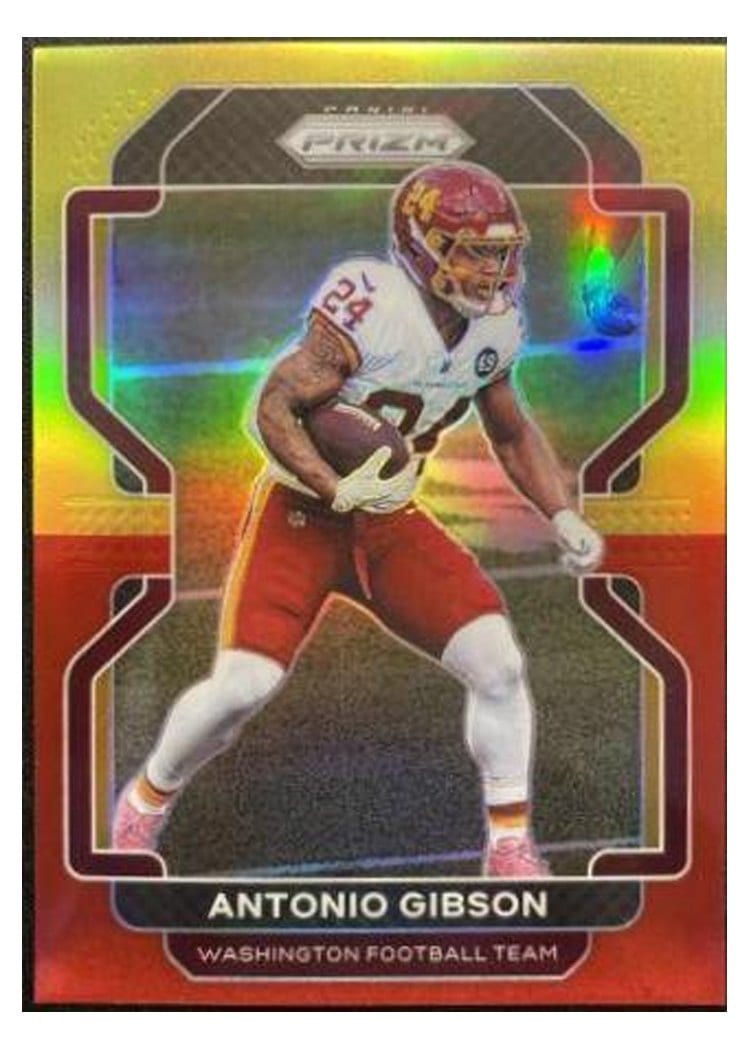 2021 Panini Prizm Base Set Antonio Gibson #212 card