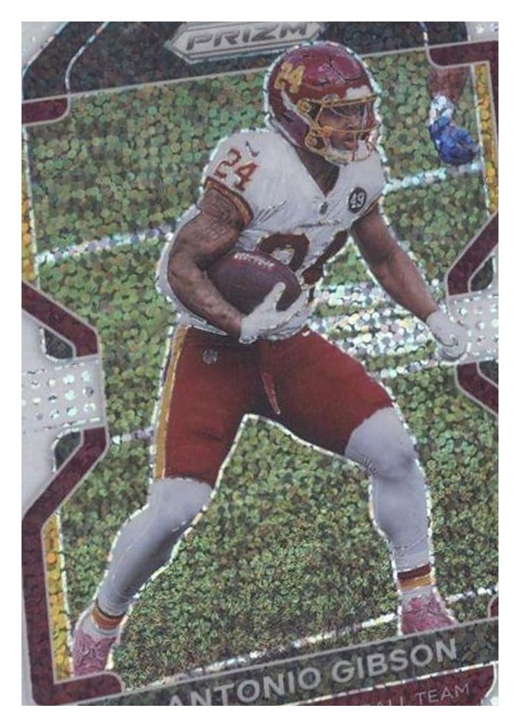 2021 Panini Prizm Base Set Antonio Gibson #212 card