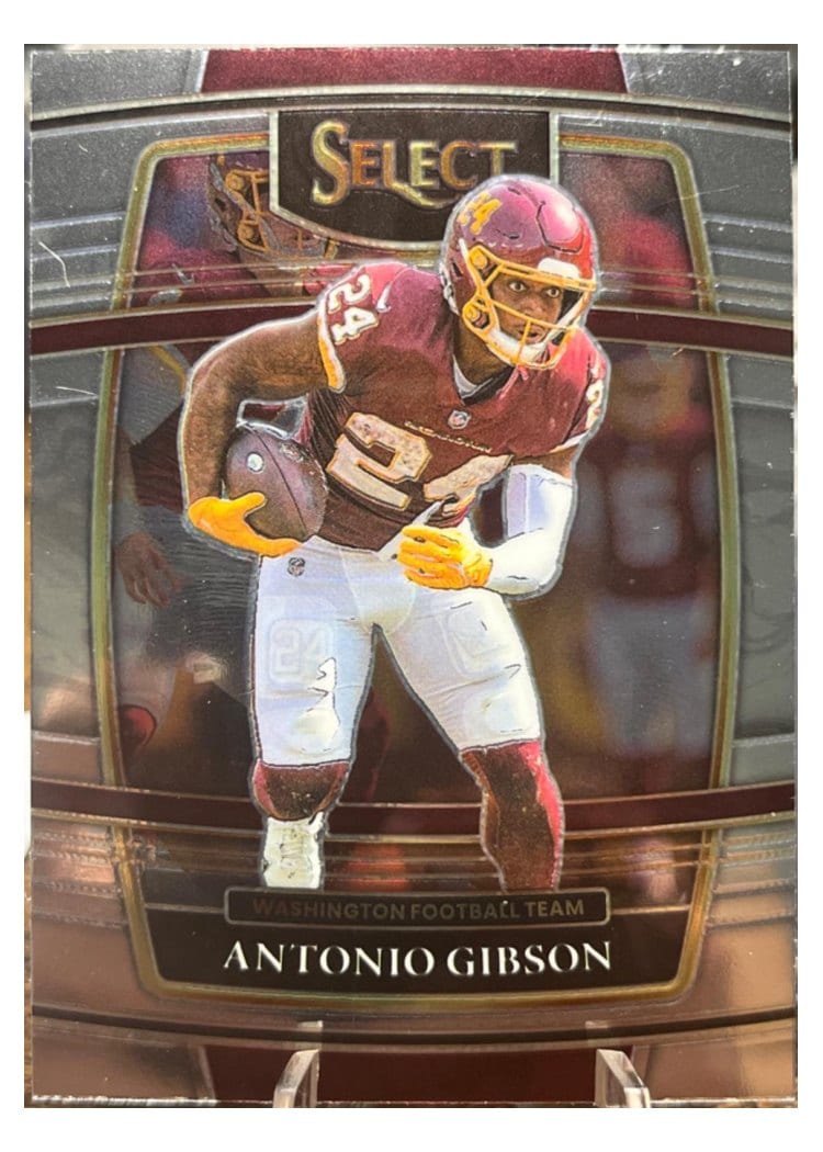 2021 Panini Select Base Set Antonio Gibson #34 card