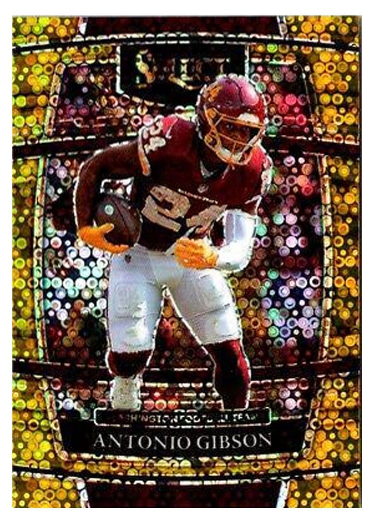 2021 Panini Select Base Set Antonio Gibson #34 card